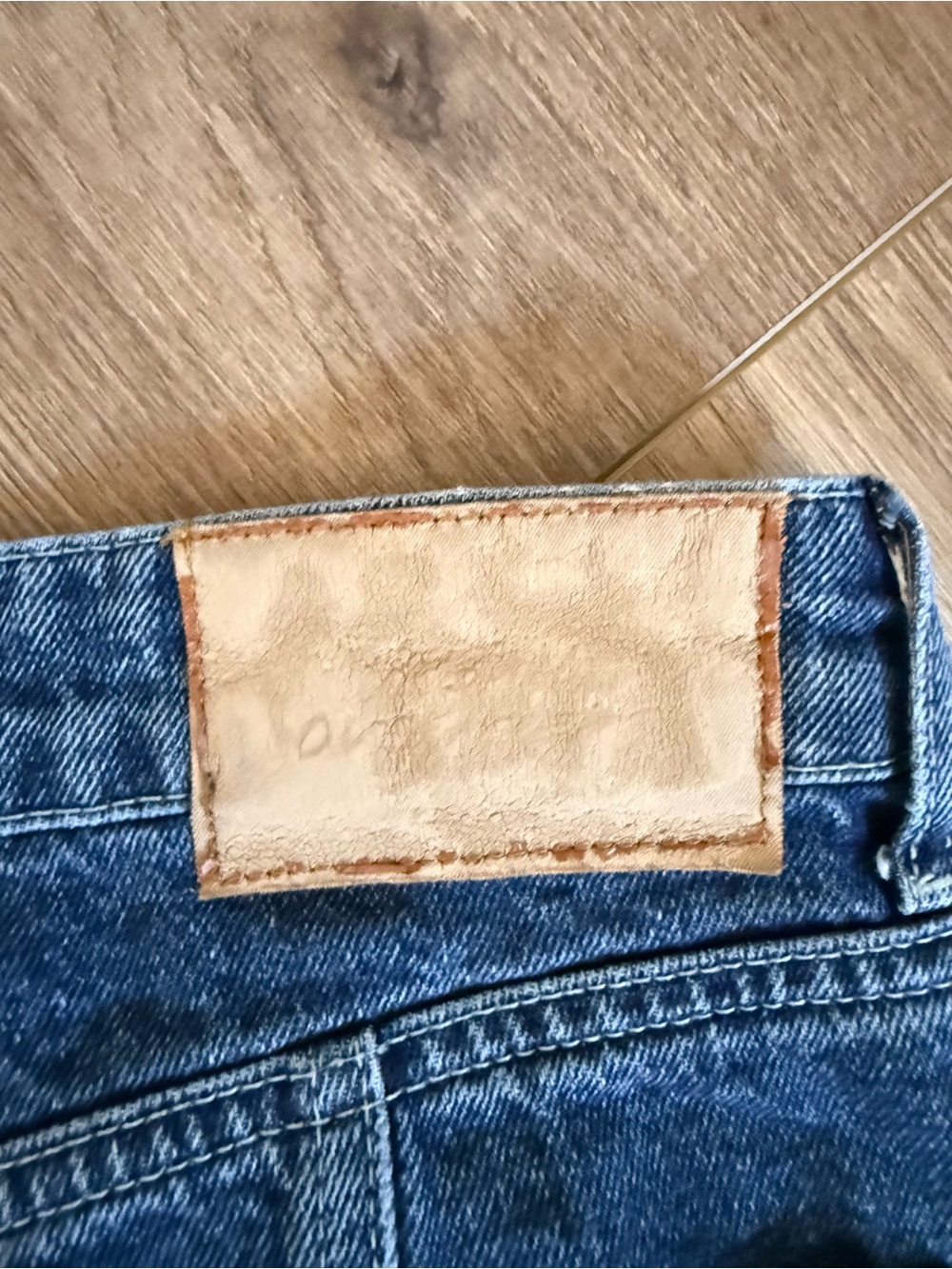 BDG Blue Denim Jeans with Contrast Stitch Design Size 31 - Picture 5 of 6